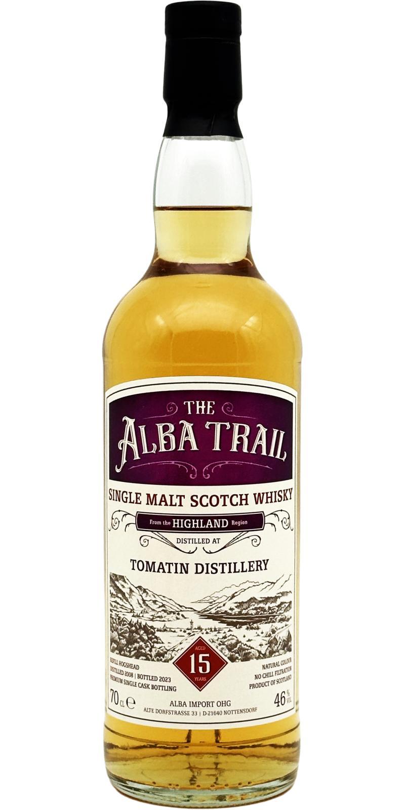 Tomatin 2008 AI The Alba Trail