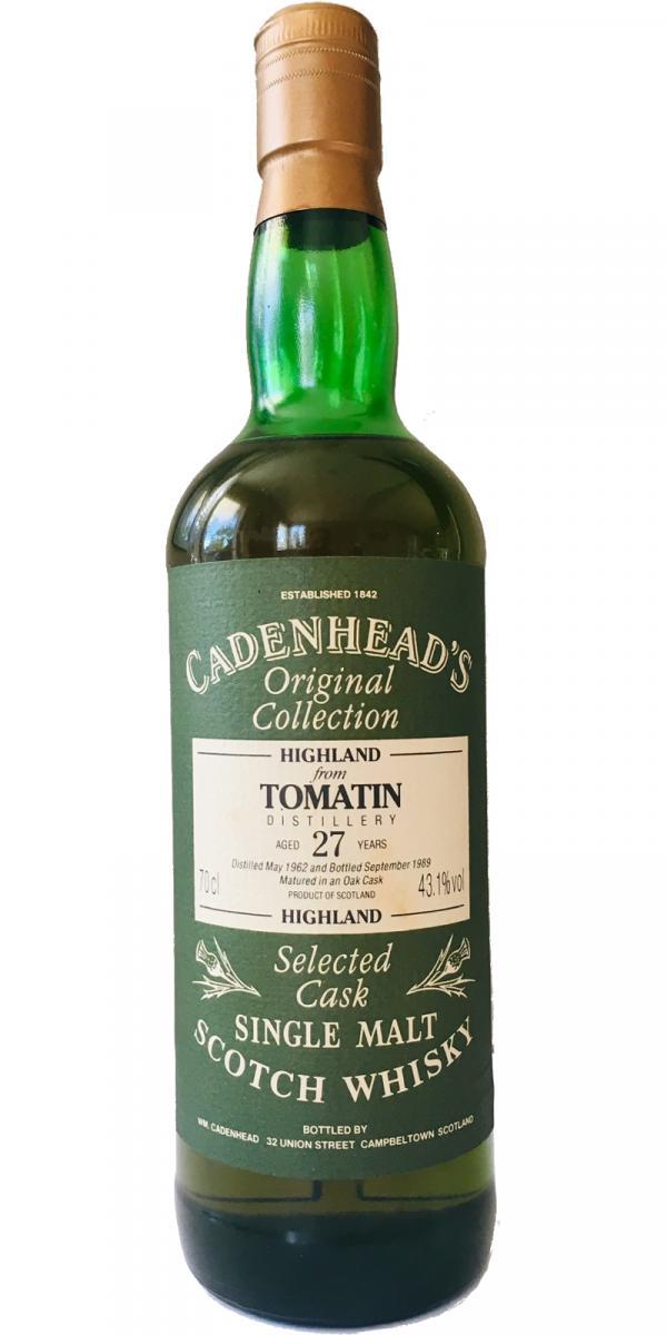 Tomatin 1962 CA Original Collection