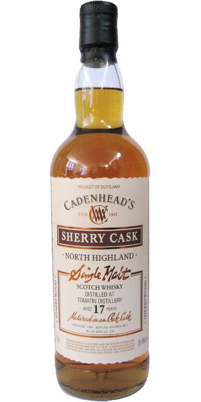 Tomatin 1994 CA Wood Range - Sherry Cask