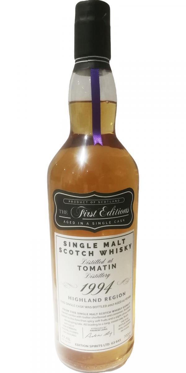 Tomatin 1994 ED The First Editions