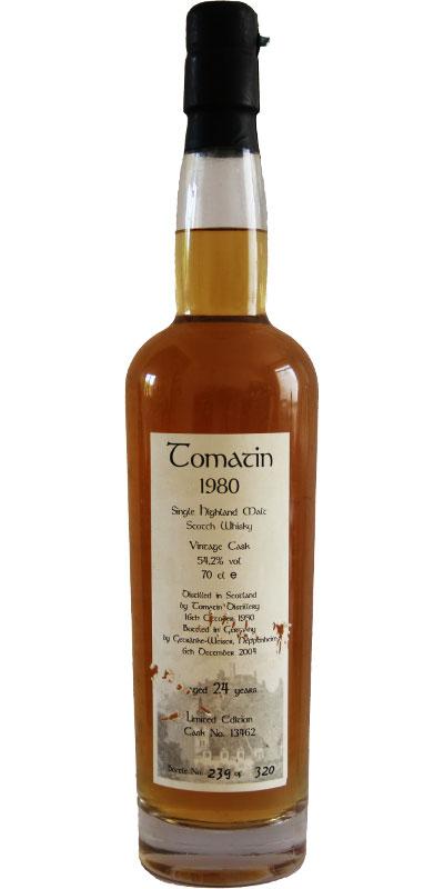 Tomatin 1980 GW Vintage Cask