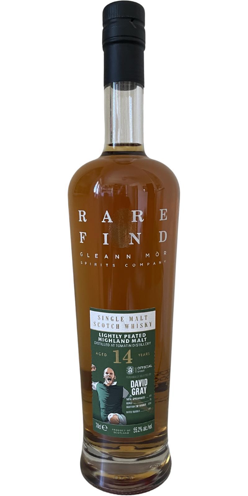 Tomatin 14-year-old GlMo Rare find - David Gray edition