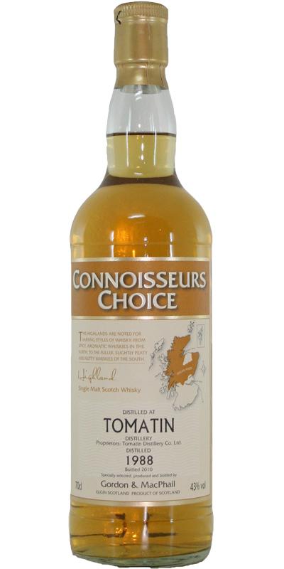 Tomatin 1988 GM Connoisseurs Choice