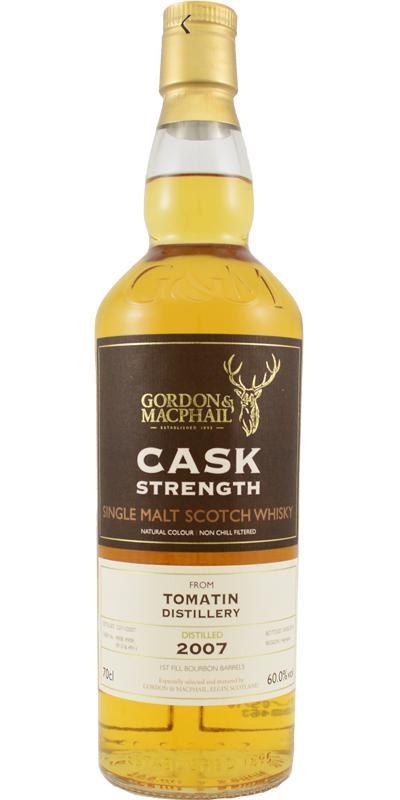 Tomatin 2007 GM Cask Strength