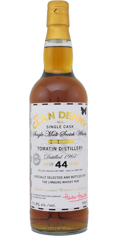 Tomatin 1967 HH The Clan Denny