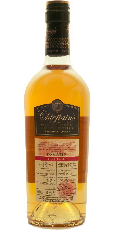 Tomatin 1997 IM Chieftain's Limited Edition Collection