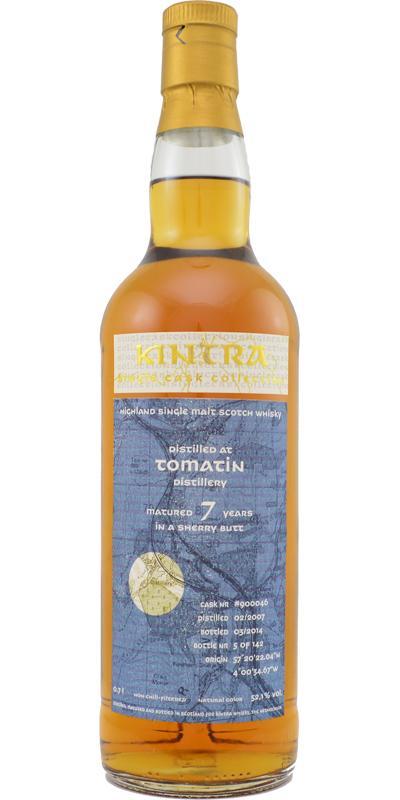 Tomatin 2007 KiW Single Cask Collection