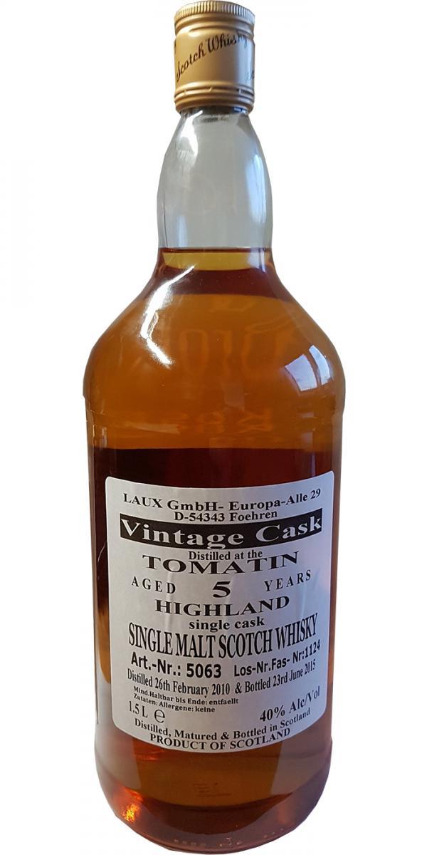 Tomatin 2010 LaFe Vintage Cask