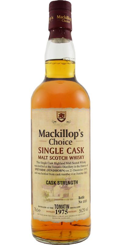 Tomatin 1975 McC Single Cask - Cask Strength