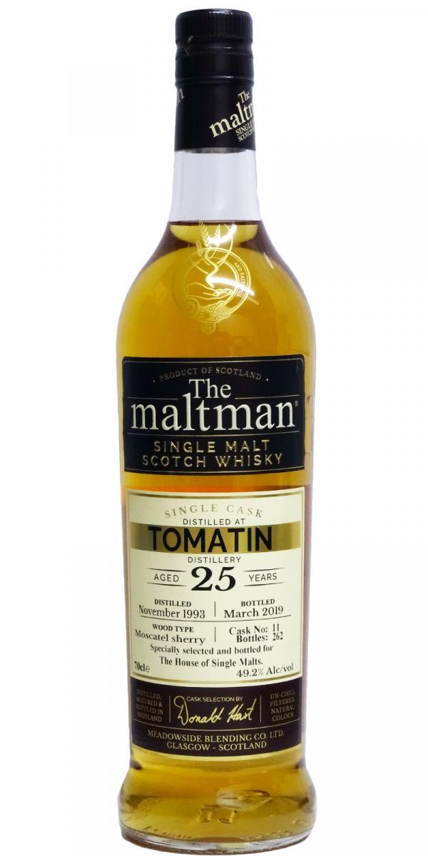 Tomatin 1993 MBl The Maltman