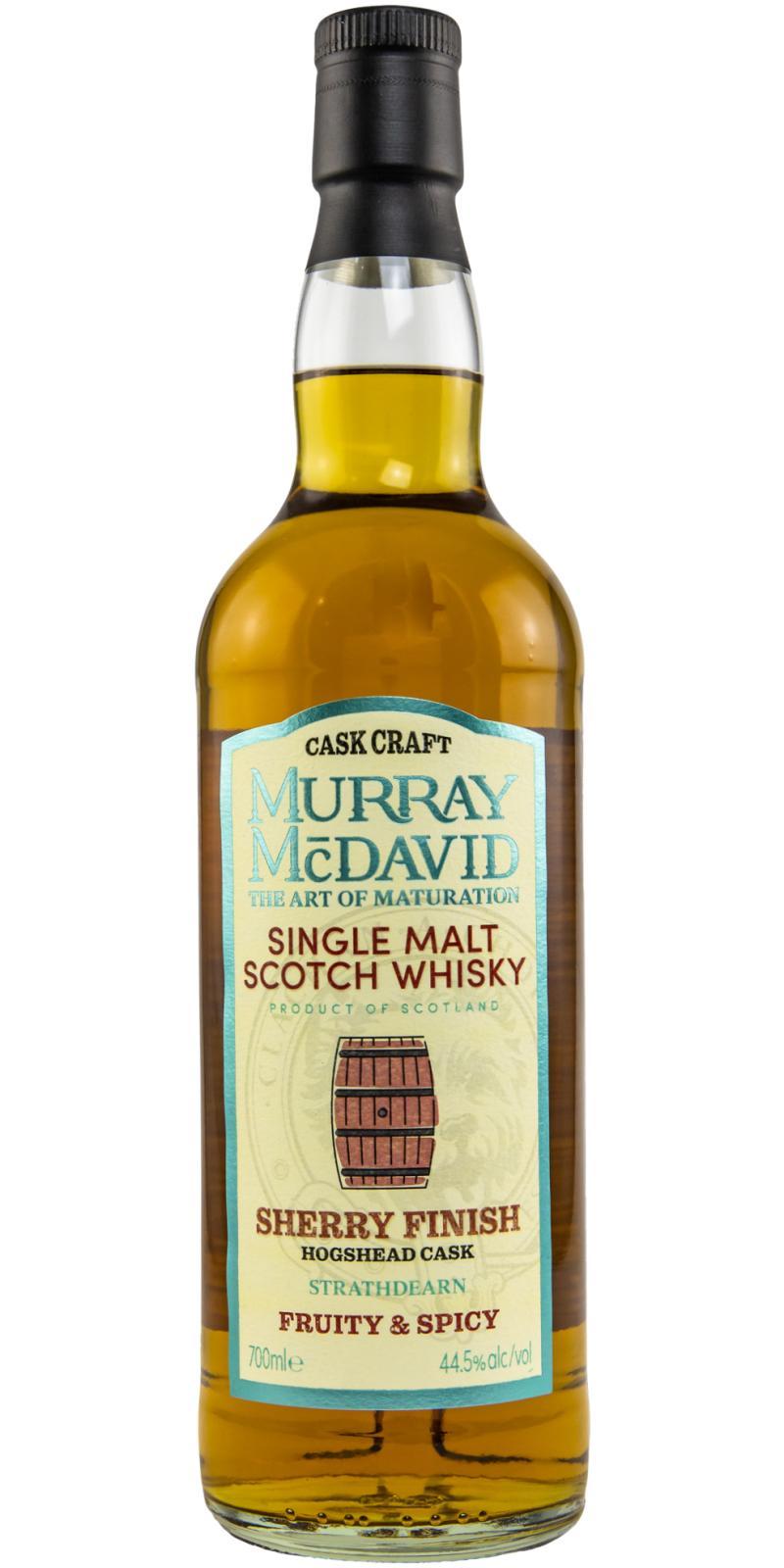 Strathdearn Sherry Finish MM Cask Craft