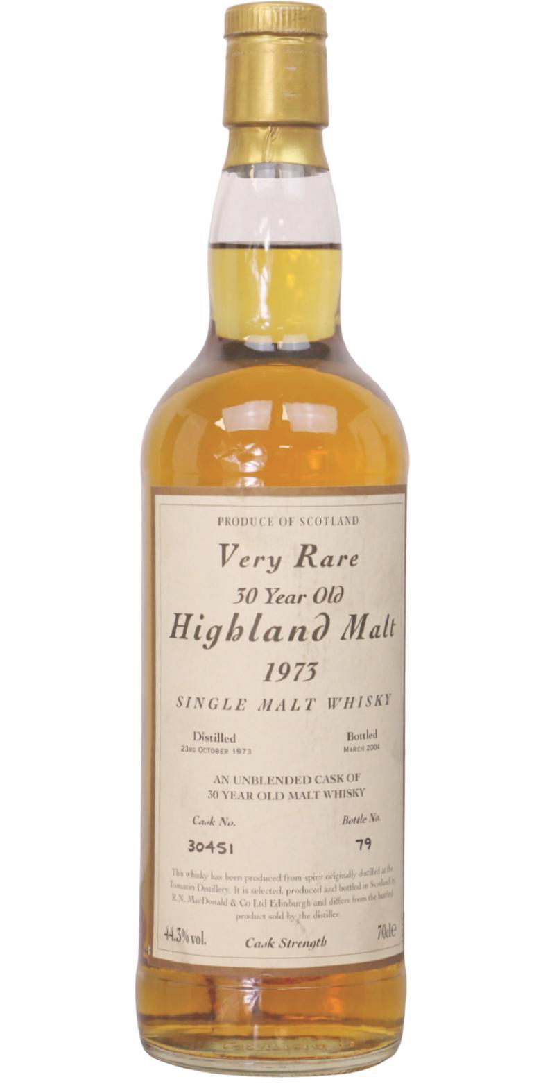 Tomatin 1973 MacD Very Rare Speyside Malt