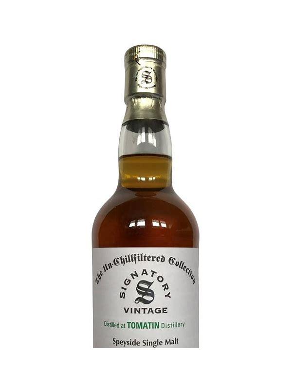 Tomatin 1989 SV The Un-Chillfiltered Collection