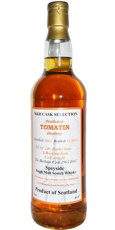 Tomatin 1965 TS M&H Cask Selection