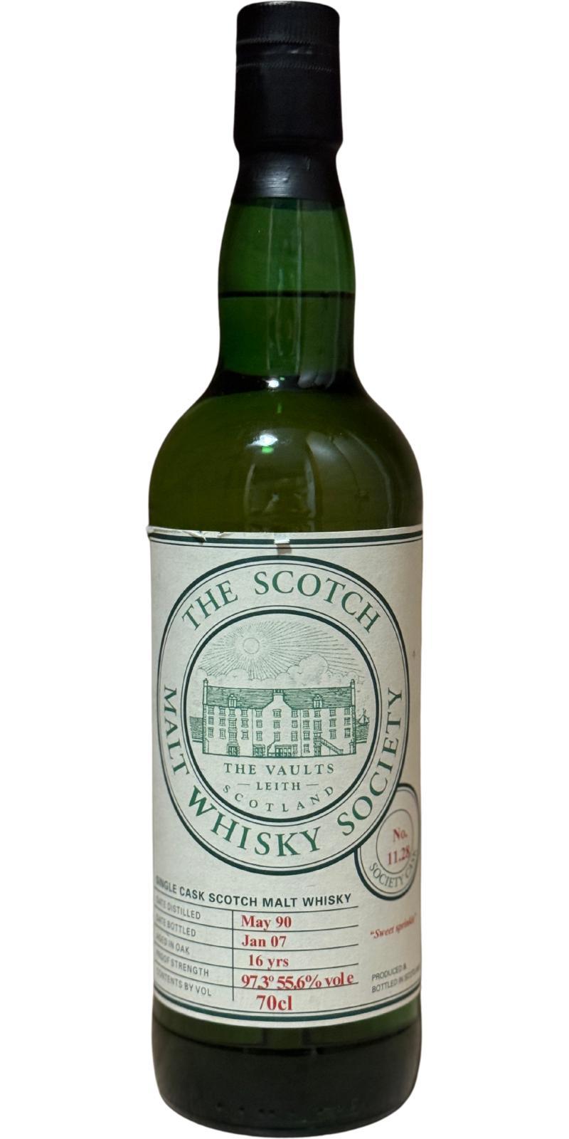 Tomatin 1990 SMWS 11.28 Sweet sprinkle