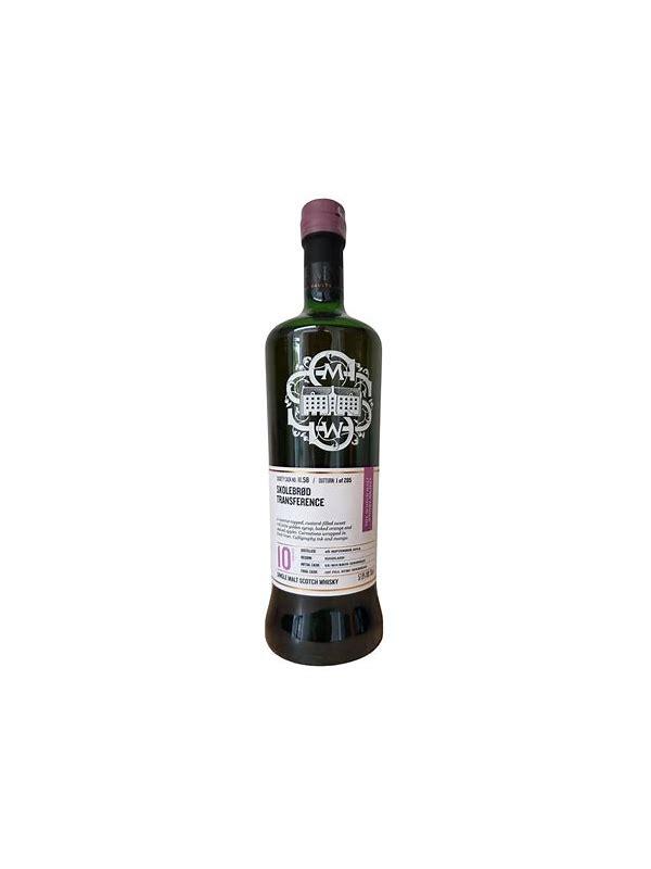 Tomatin 2014 SMWS 11.58 Skolebrød transference
