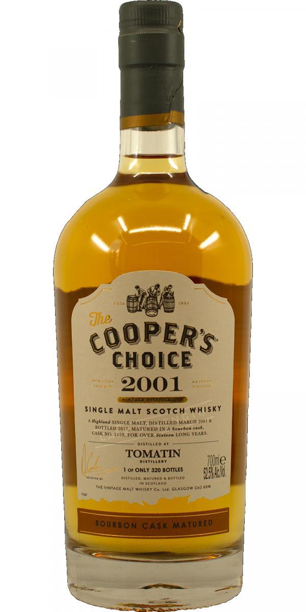 Tomatin 2001 VM The Cooper's Choice