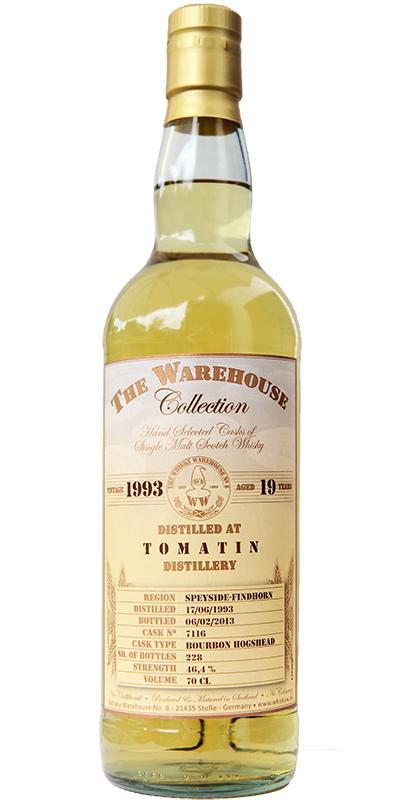 Tomatin 1993 WW8 The Warehouse Collection