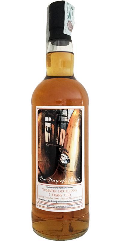 Tomatin 2006 WhB The Way of Spirits